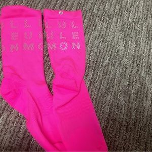 Lululemon pink socks